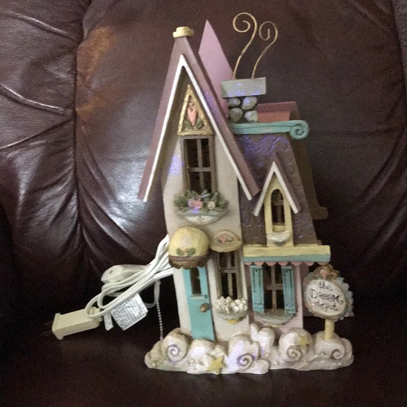 Kurt Adler Other - Kurt Adler Angel Heights Snow Town “Dream Depot” Illuminated House Decorative